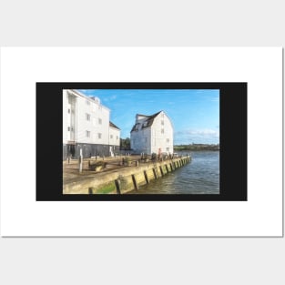 Tide Mill Quay At Woodbridge Posters and Art